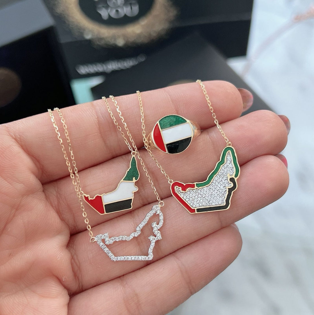 UAE Icon Pinky Ring