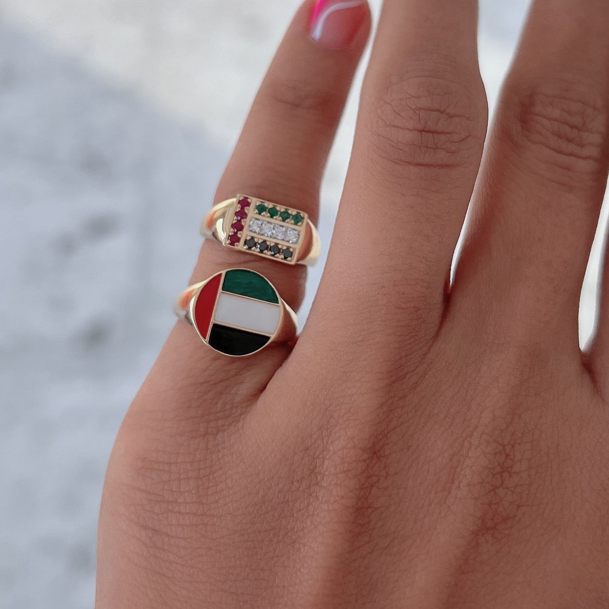 UAE Icon Pinky Ring