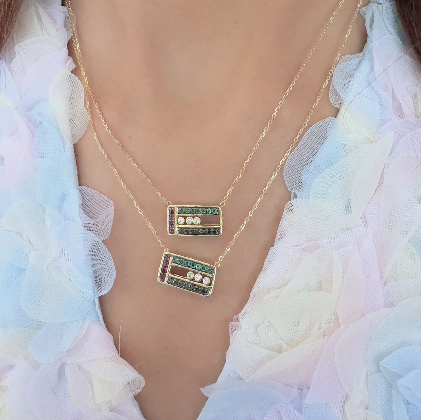 Pride in Motion Diamond Necklace
