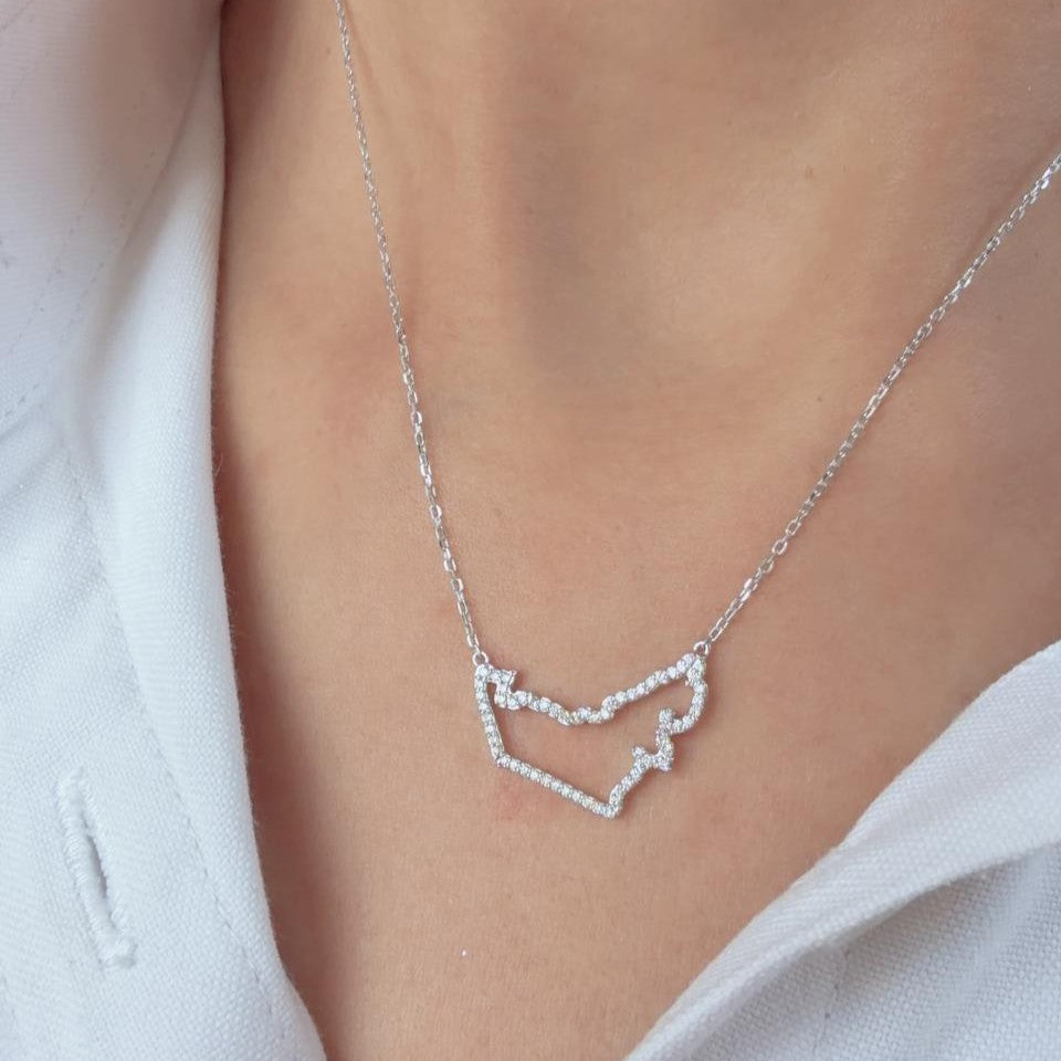 UAE Heritage Outline Necklace