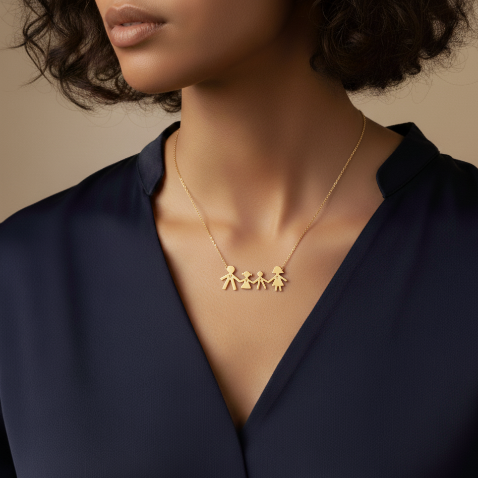 Legacy Family Gold Necklace