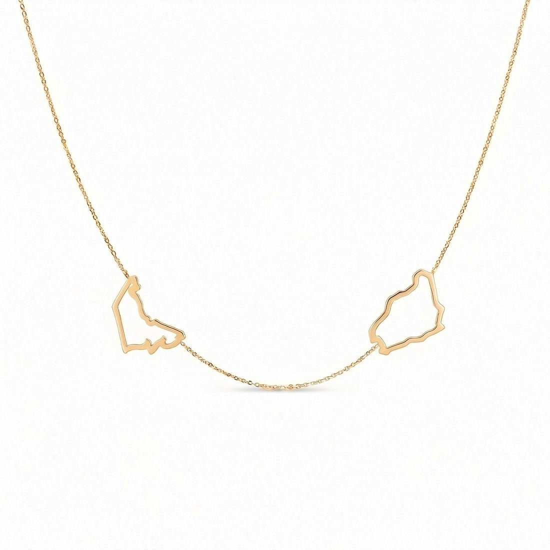 World Roots Necklace (Personalize with Any Countries)