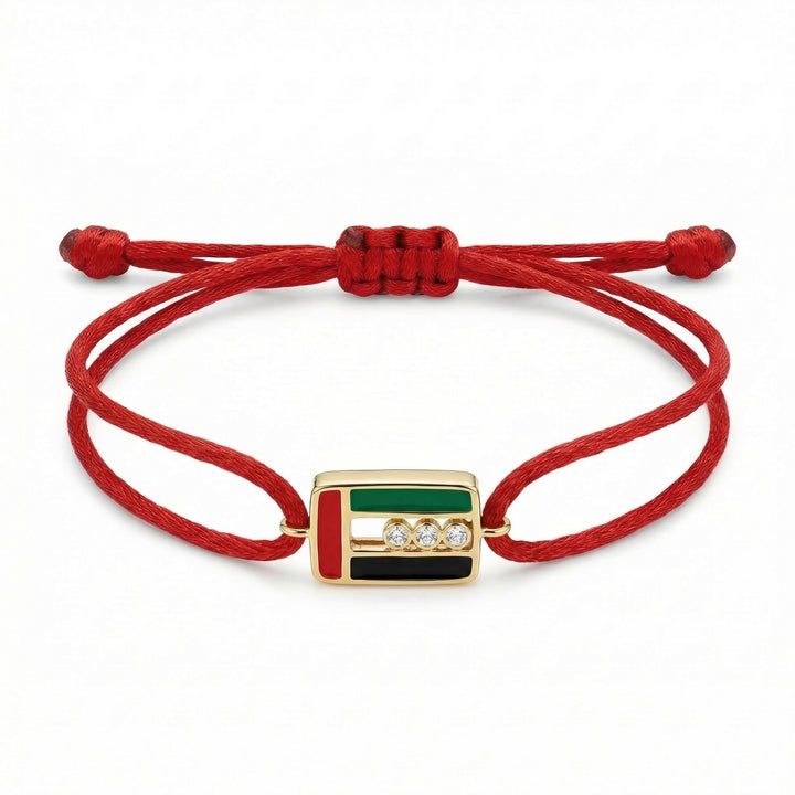 Pride in Motion Thread Bracelet