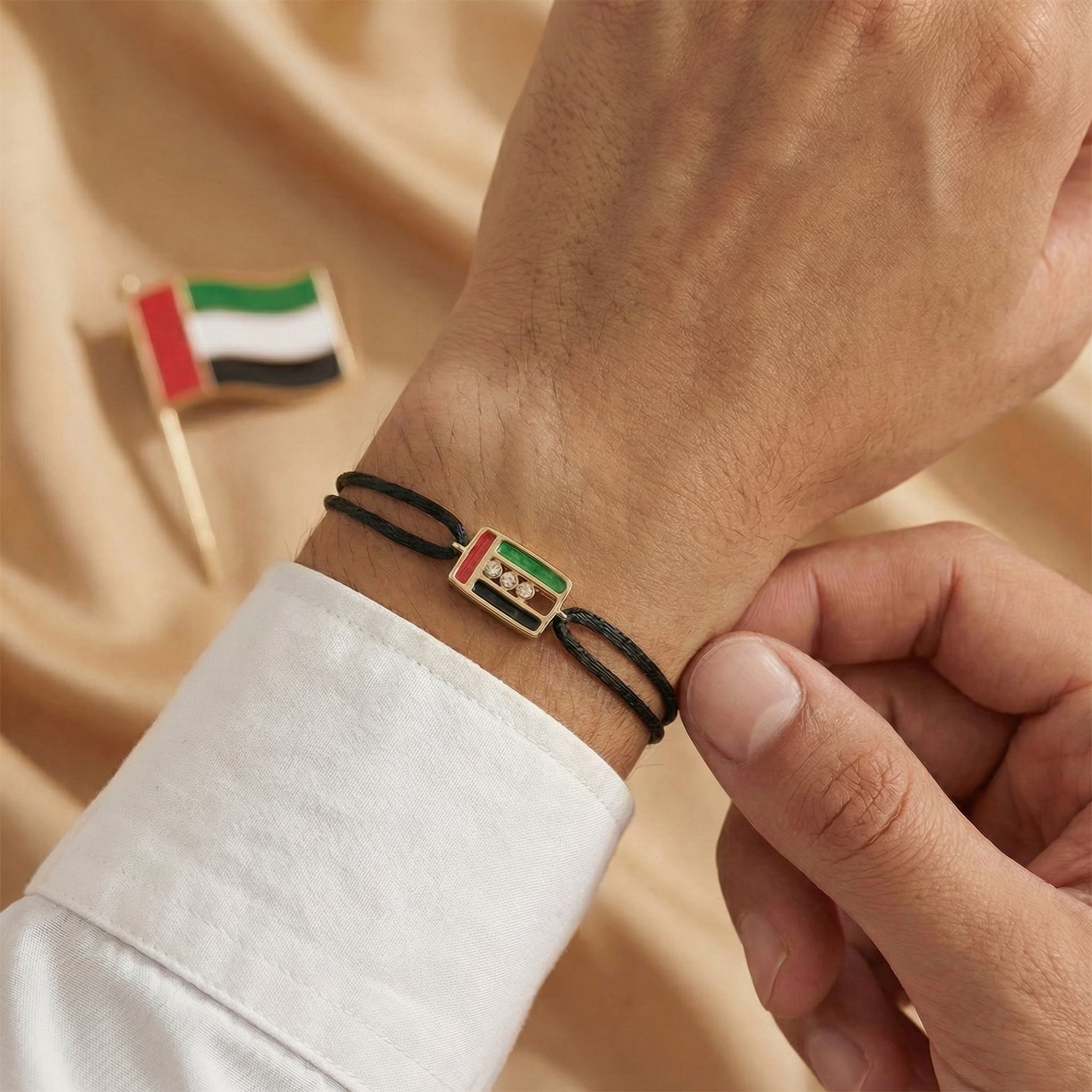 Pride in Motion Thread Bracelet