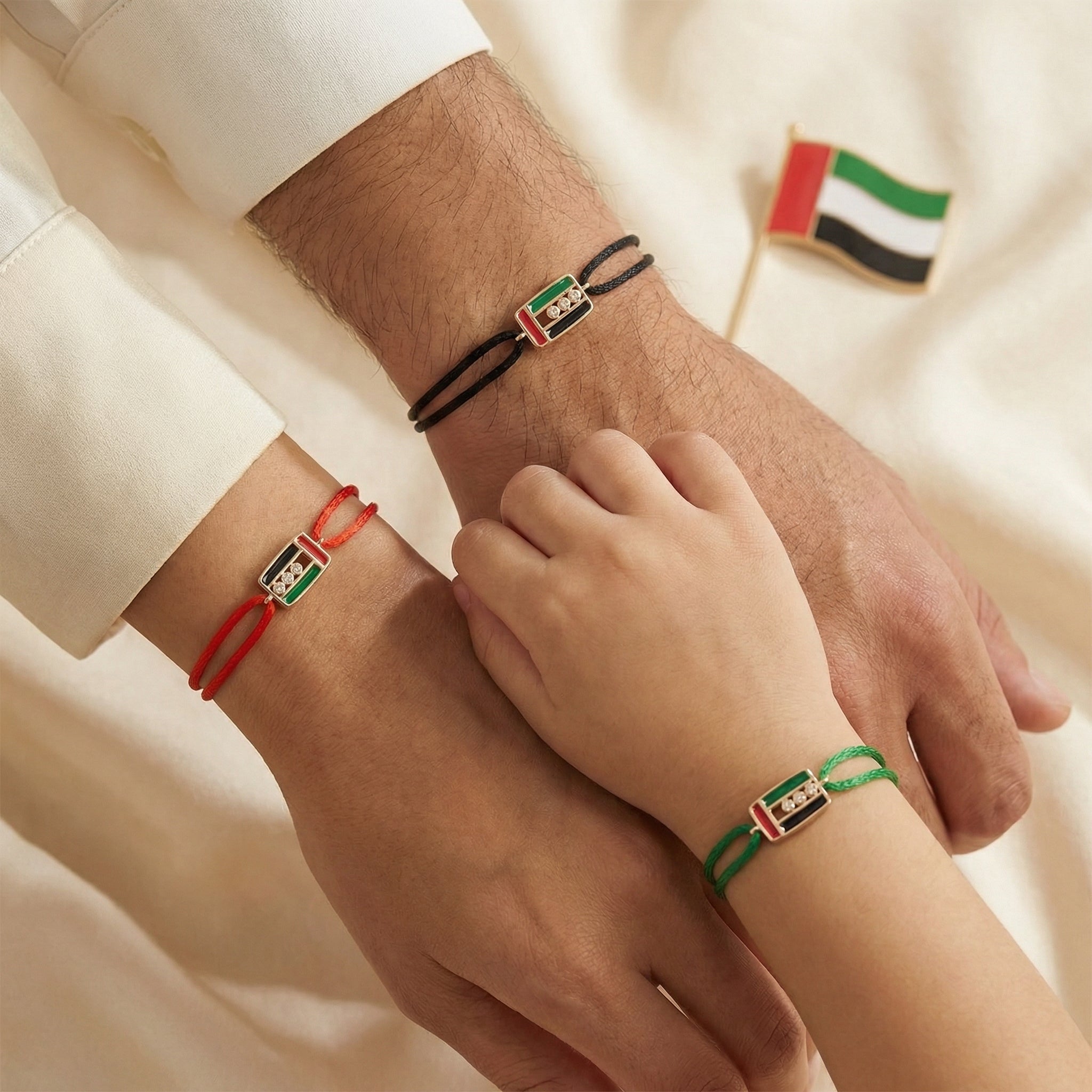 Pride in Motion Thread Bracelet