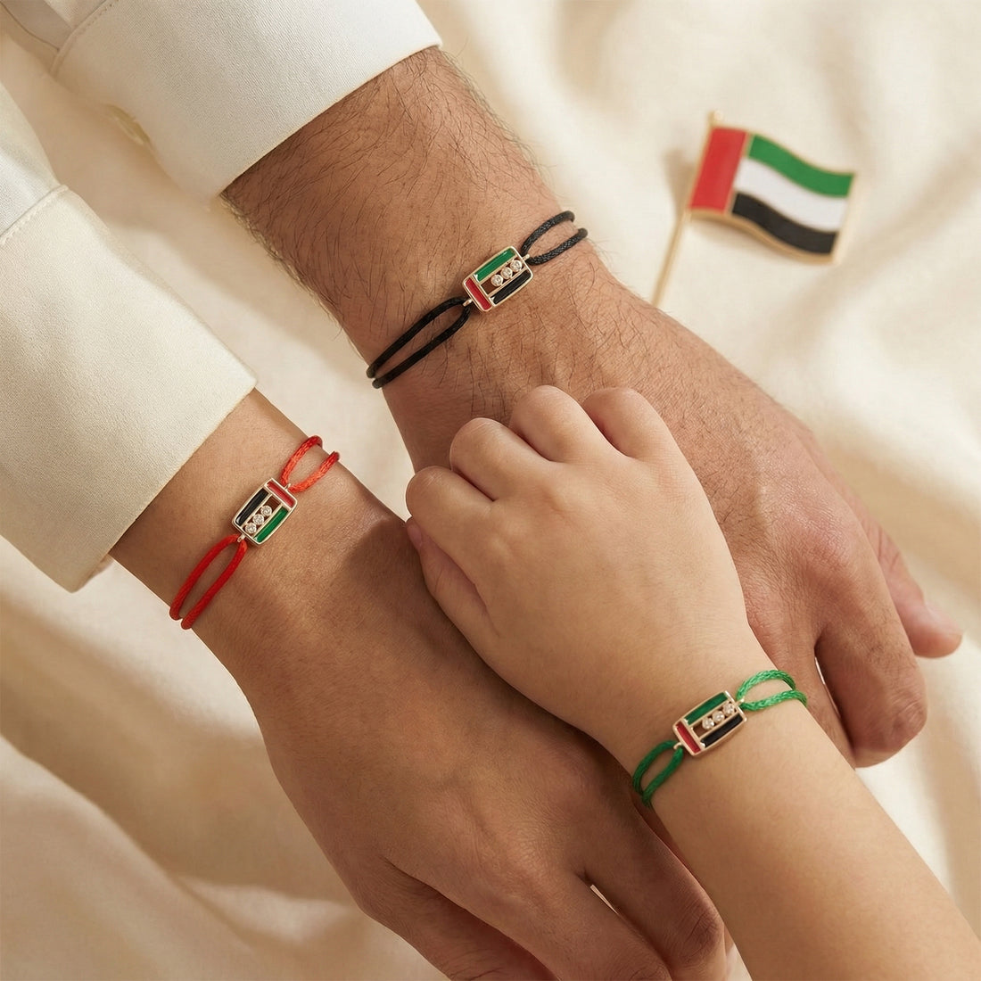 Pride in Motion Thread Bracelet
