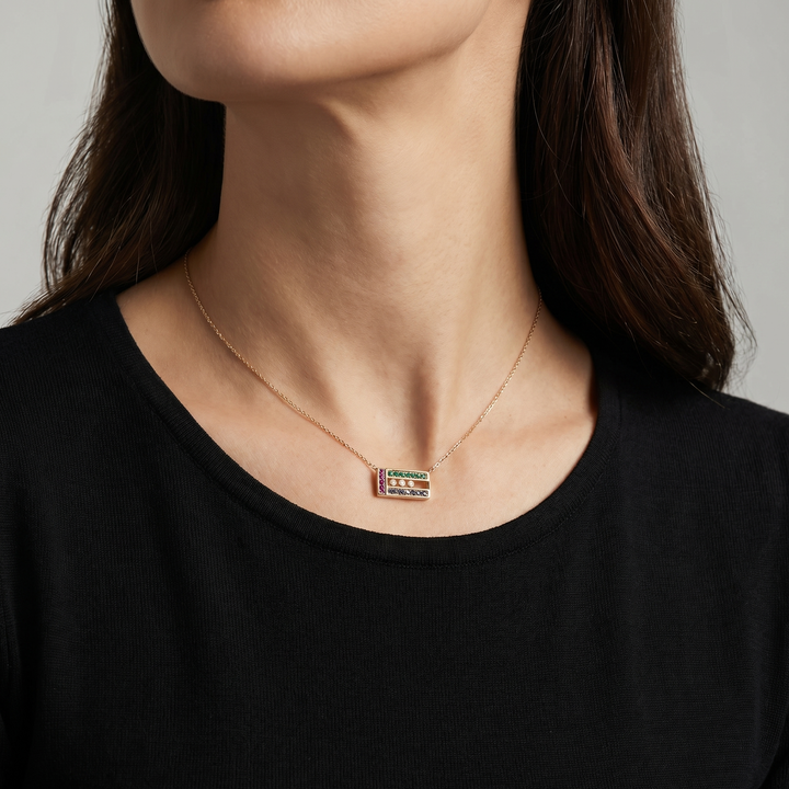 Pride in Motion Diamond Necklace