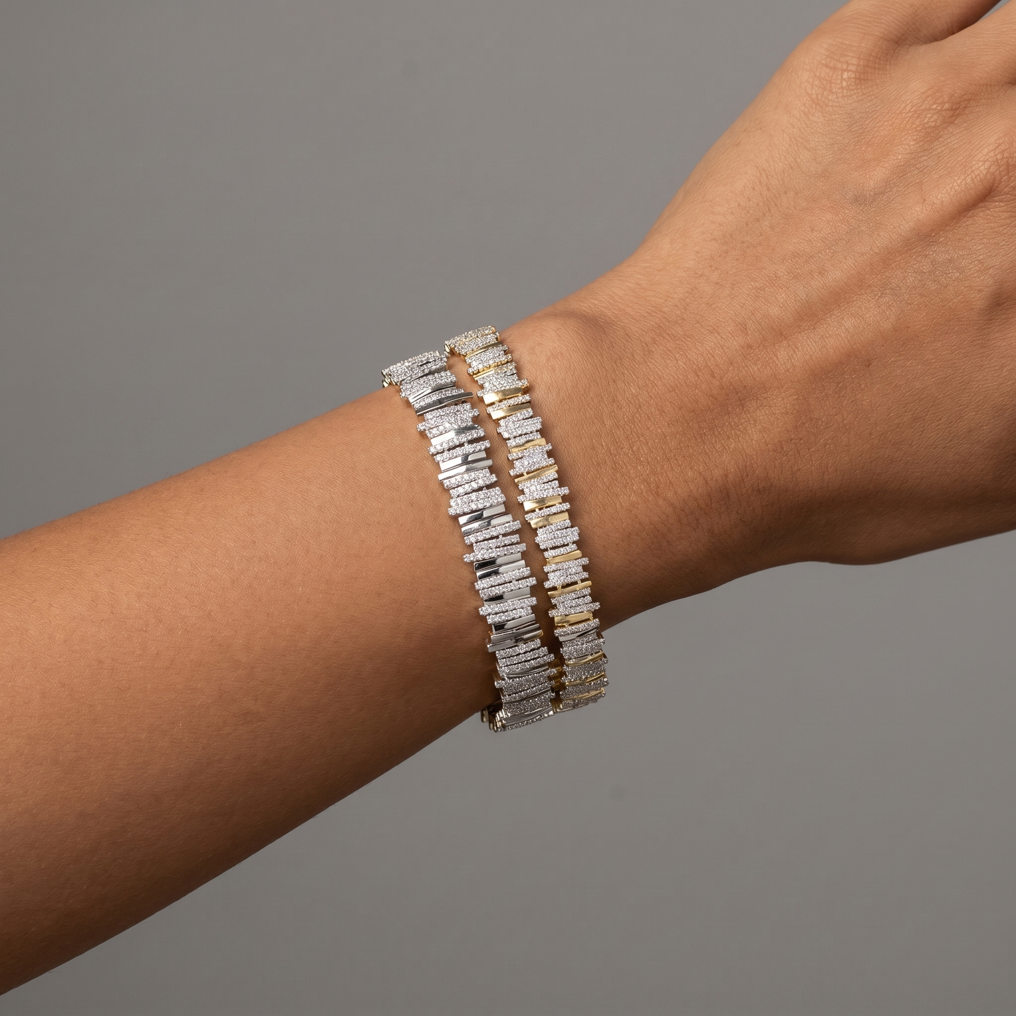 Dubai Skyline Diamond Bracelet