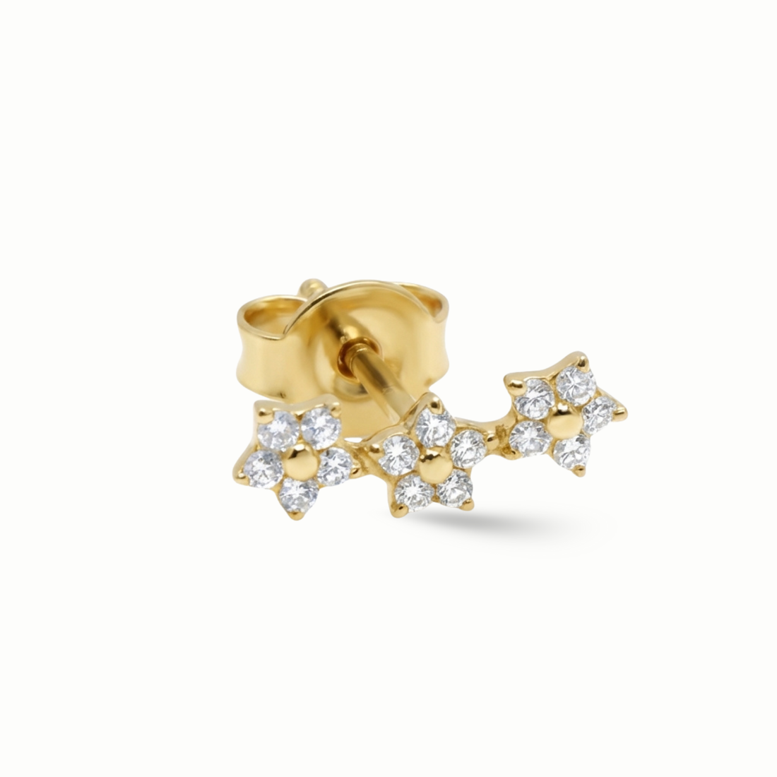 Timeless essentials 3 Flower Earring