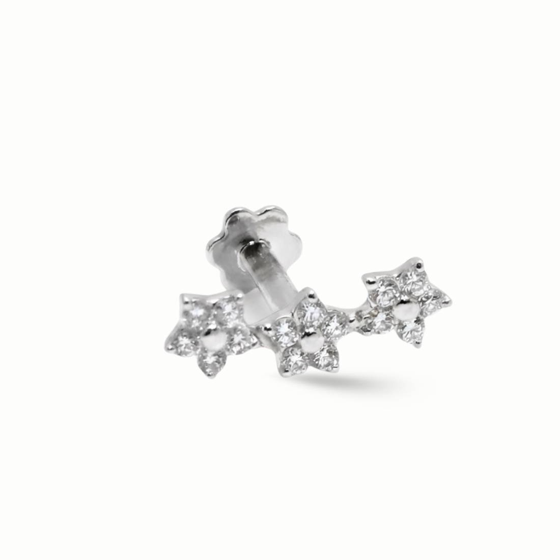Timeless essentials 3 Flower Earring