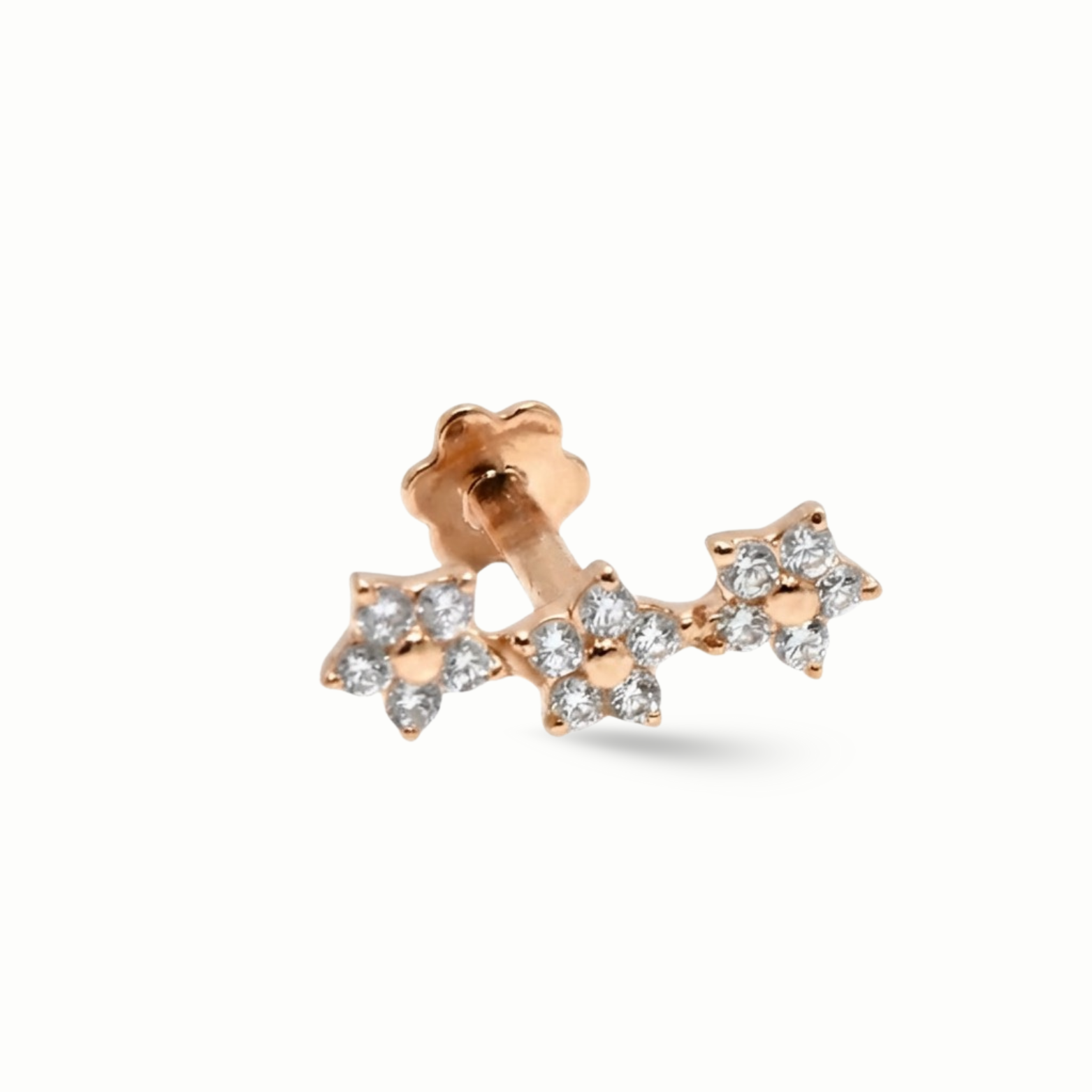 Timeless essentials 3 Flower Earring