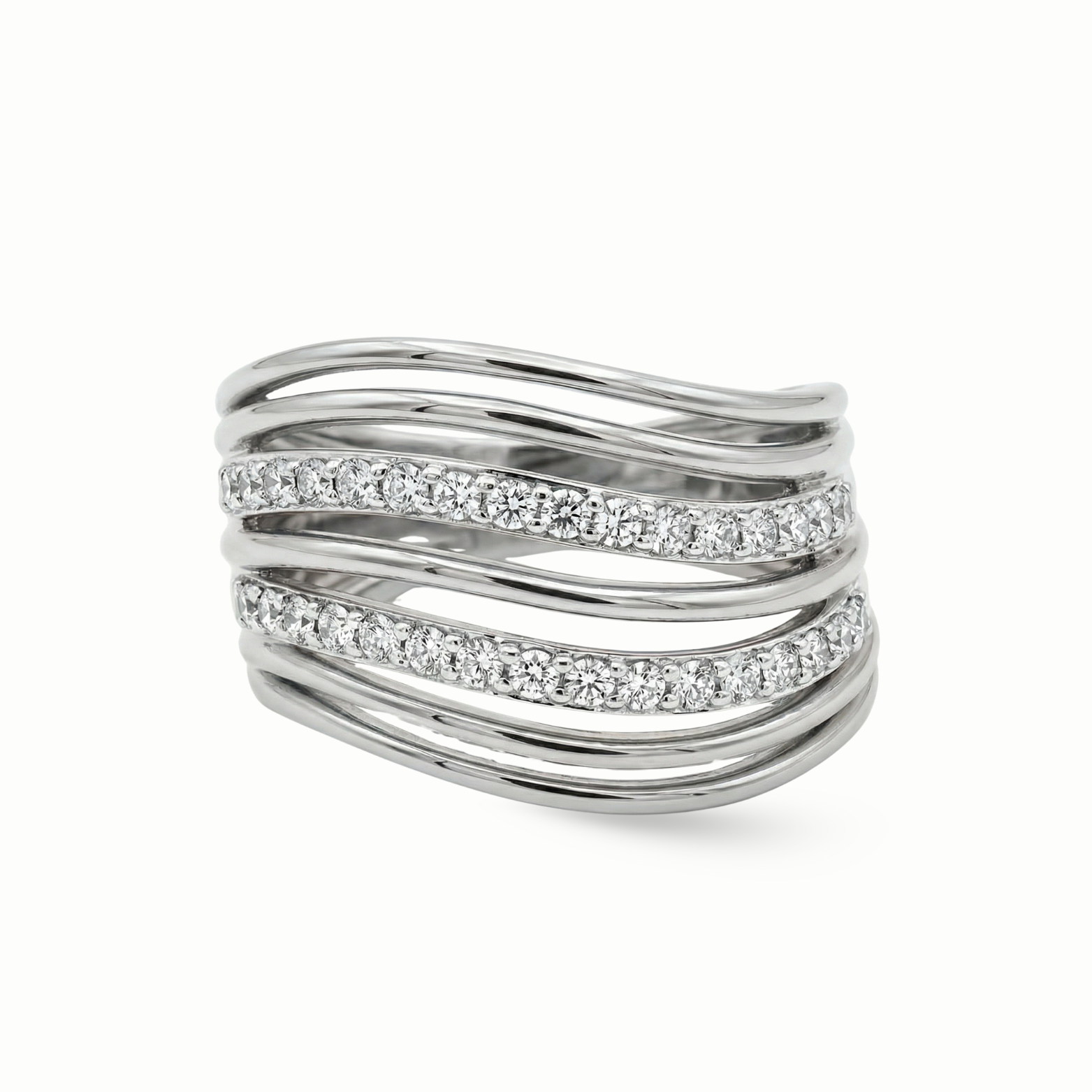 Timeless Interwoven Statement Pinky Ring