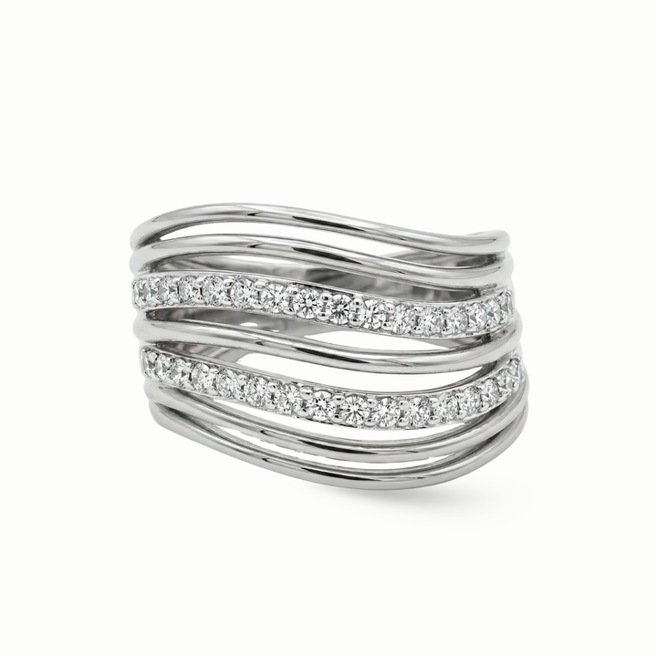Timeless Interwoven Statement Pinky Ring