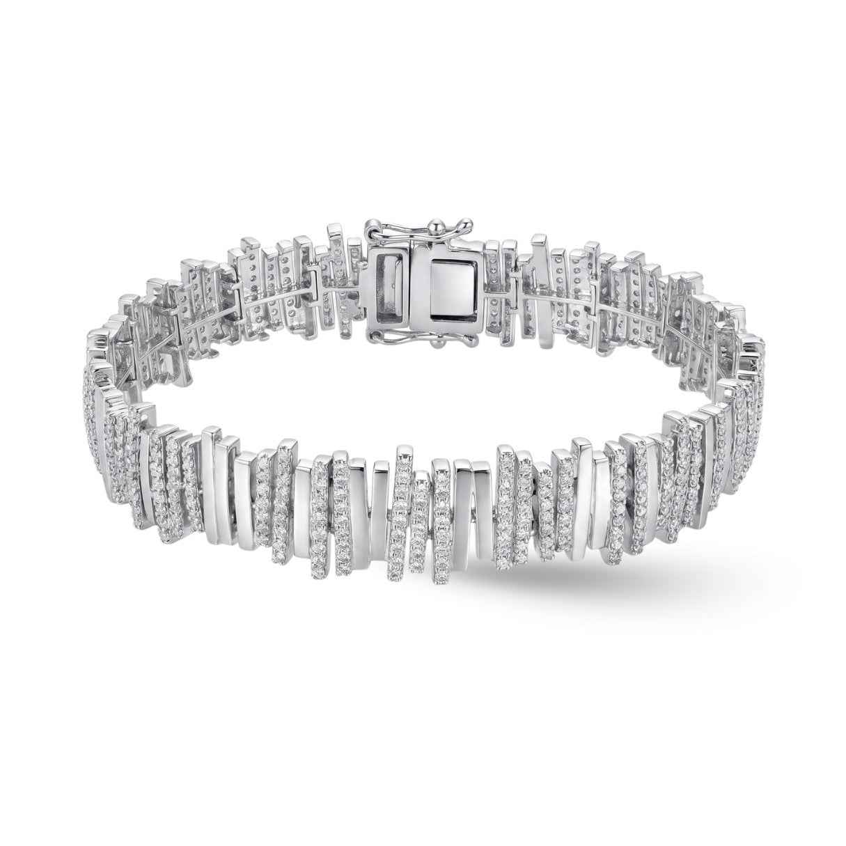 Linear Diamond Bracelet