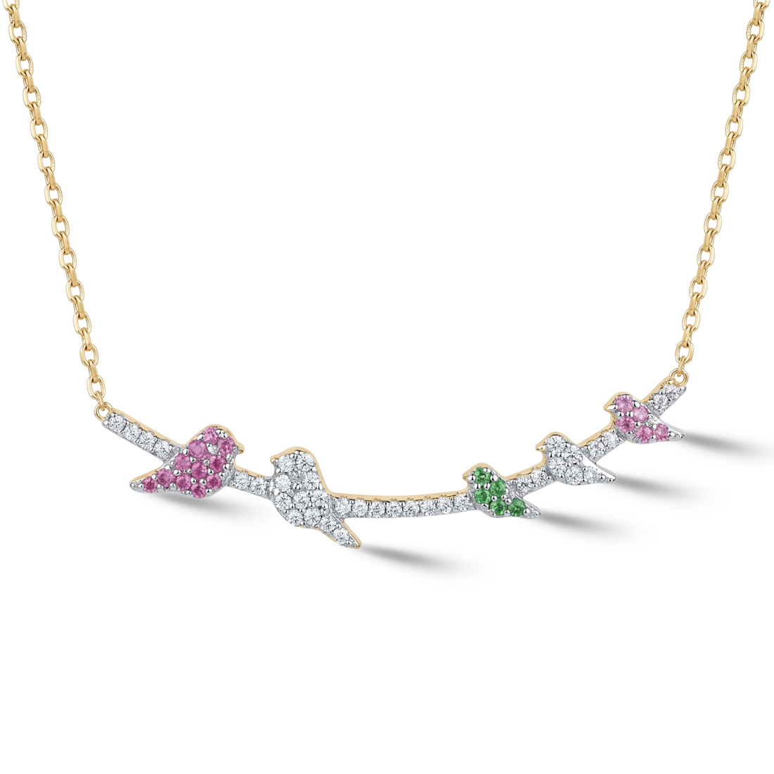 Keepsake Flock Diamond Necklace