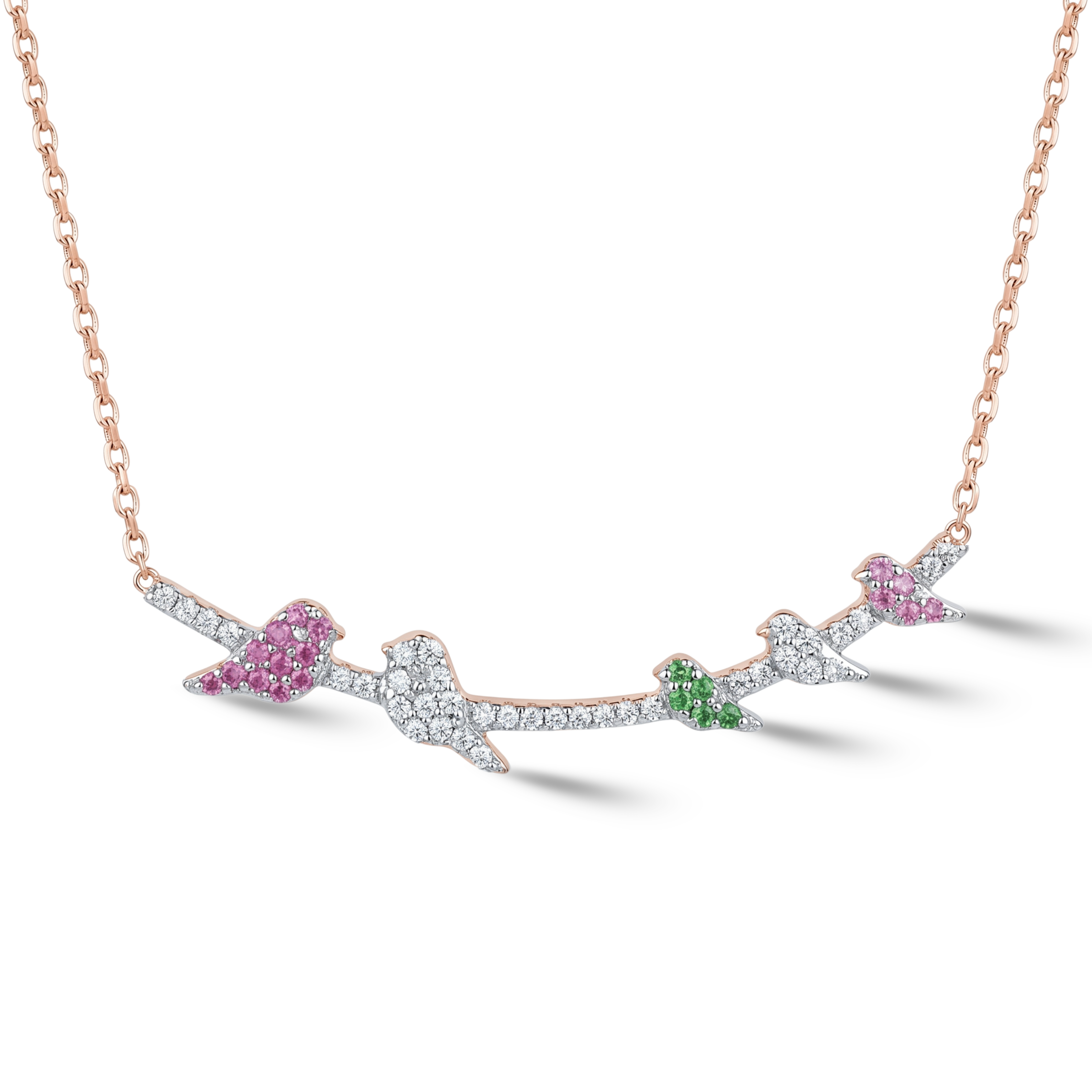 Keepsake Flock Diamond Necklace