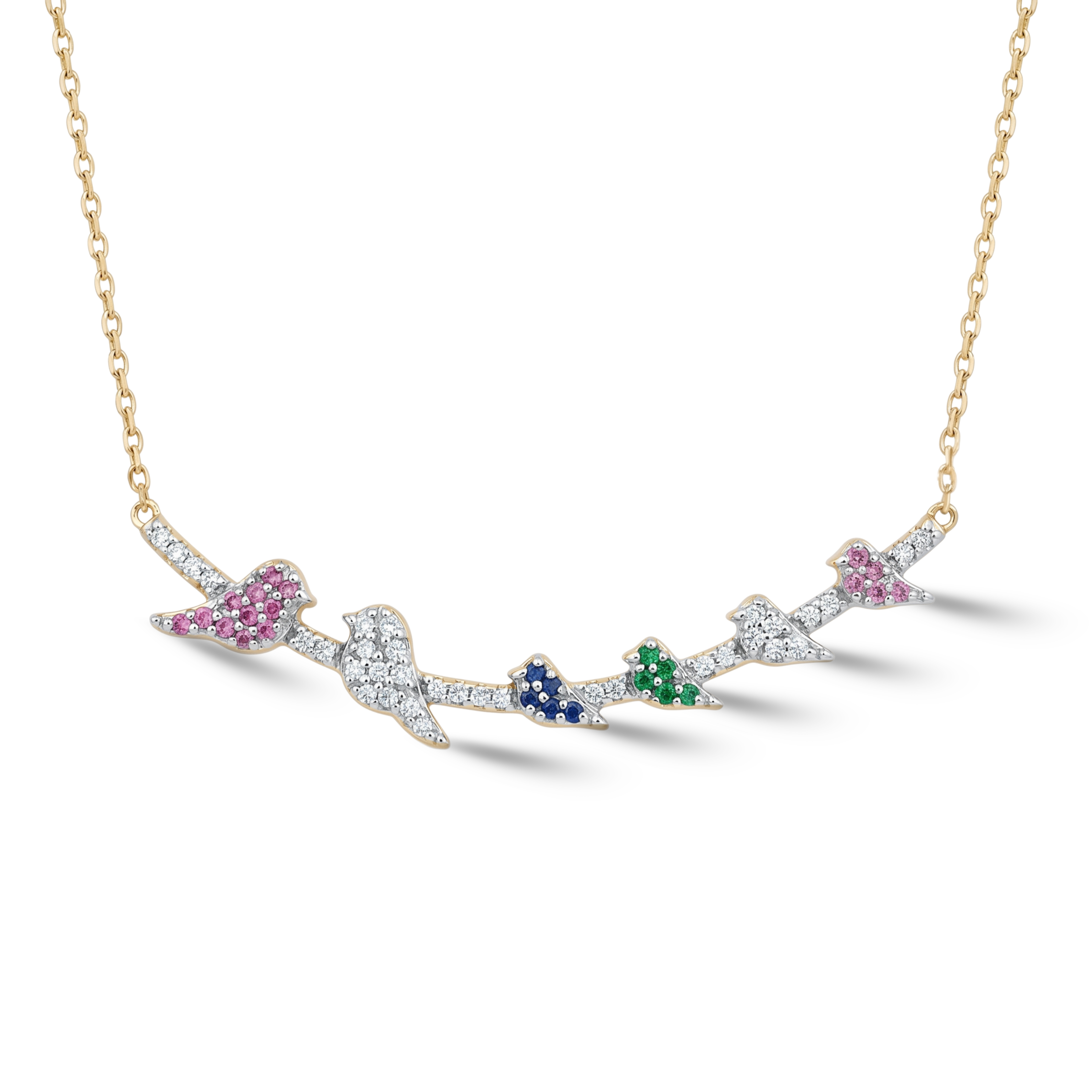 Keepsake Flock Diamond Necklace