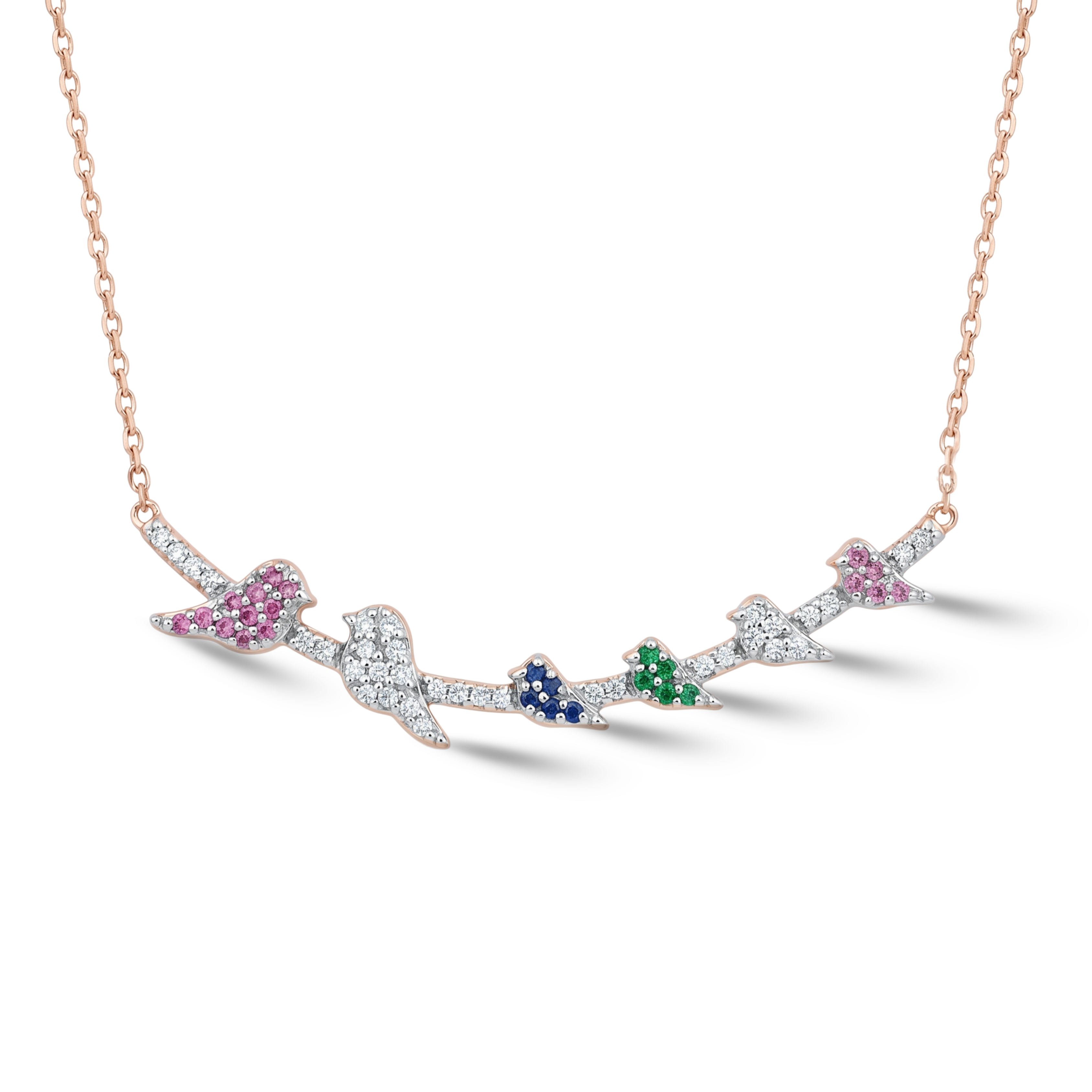 Keepsake Flock Diamond Necklace