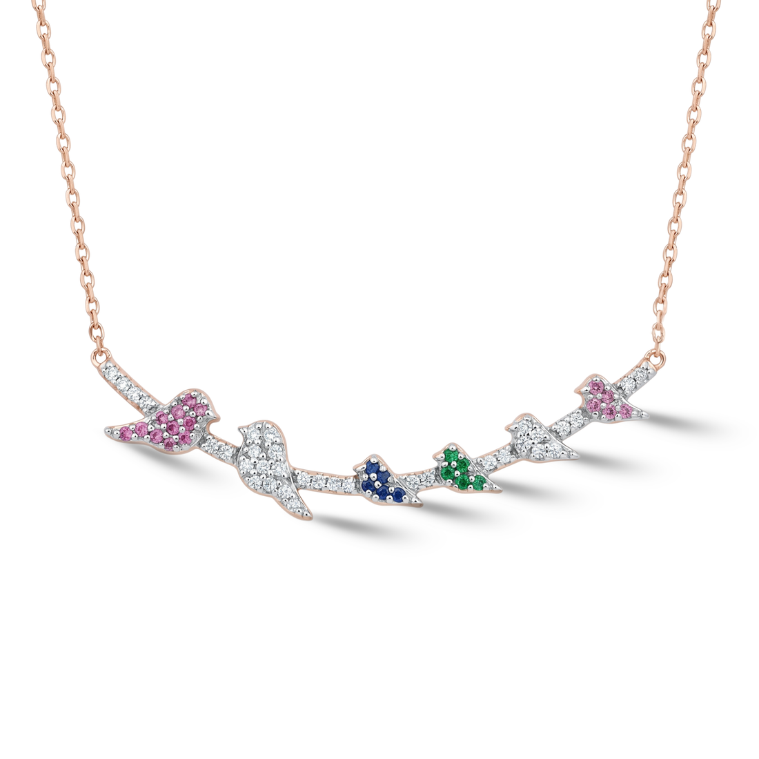Keepsake Flock Diamond Necklace