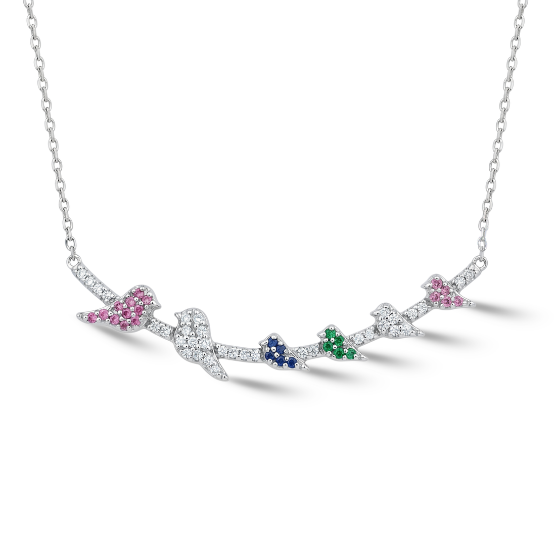 Keepsake Flock Diamond Necklace
