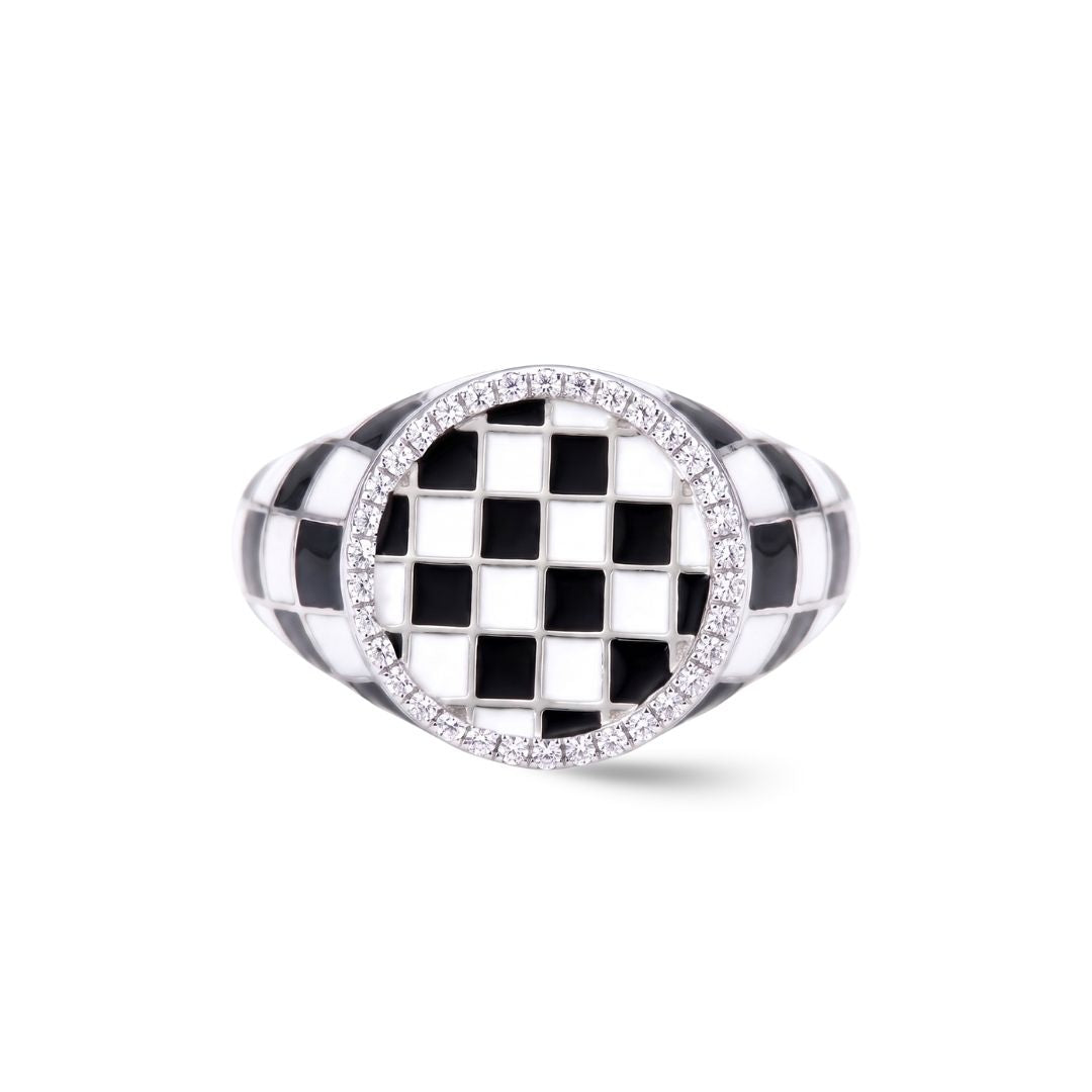 Mosaic Harmony Diamond Ring