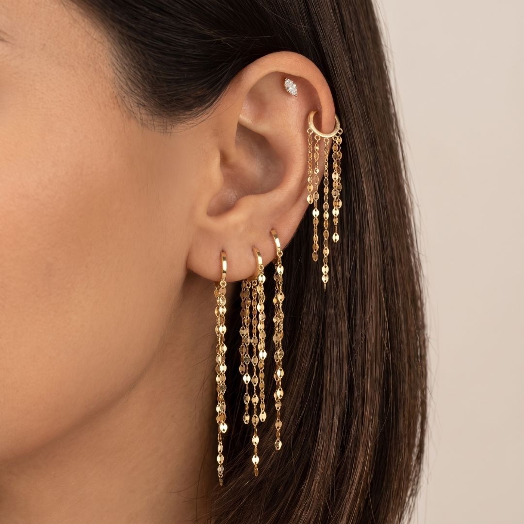 Dancing Gold Earrings