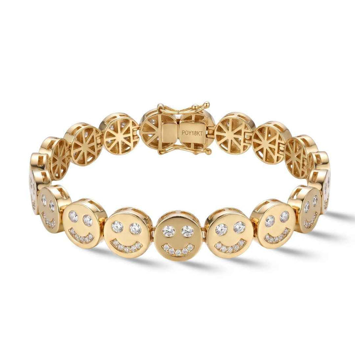 Smiley Diamond Bracelet