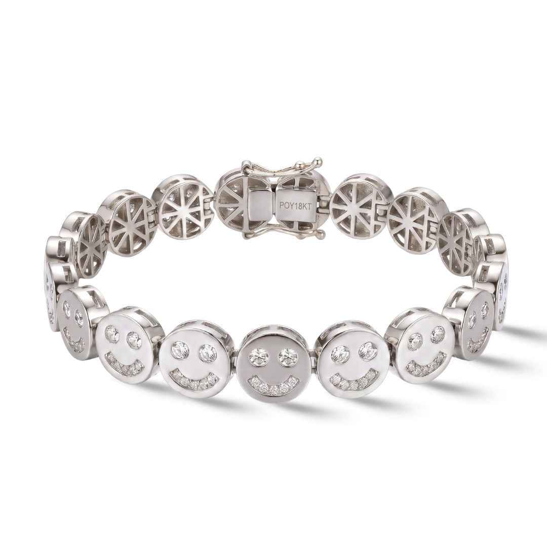 Smiley Diamond Bracelet
