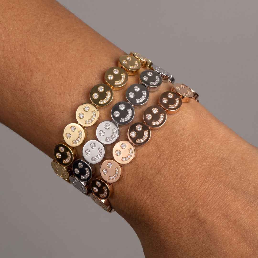 Smiley Diamond Bracelet