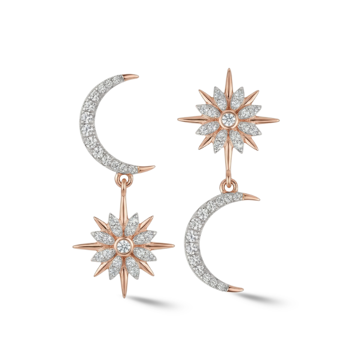 Timeless essentials StarBurst Detachable Earrings