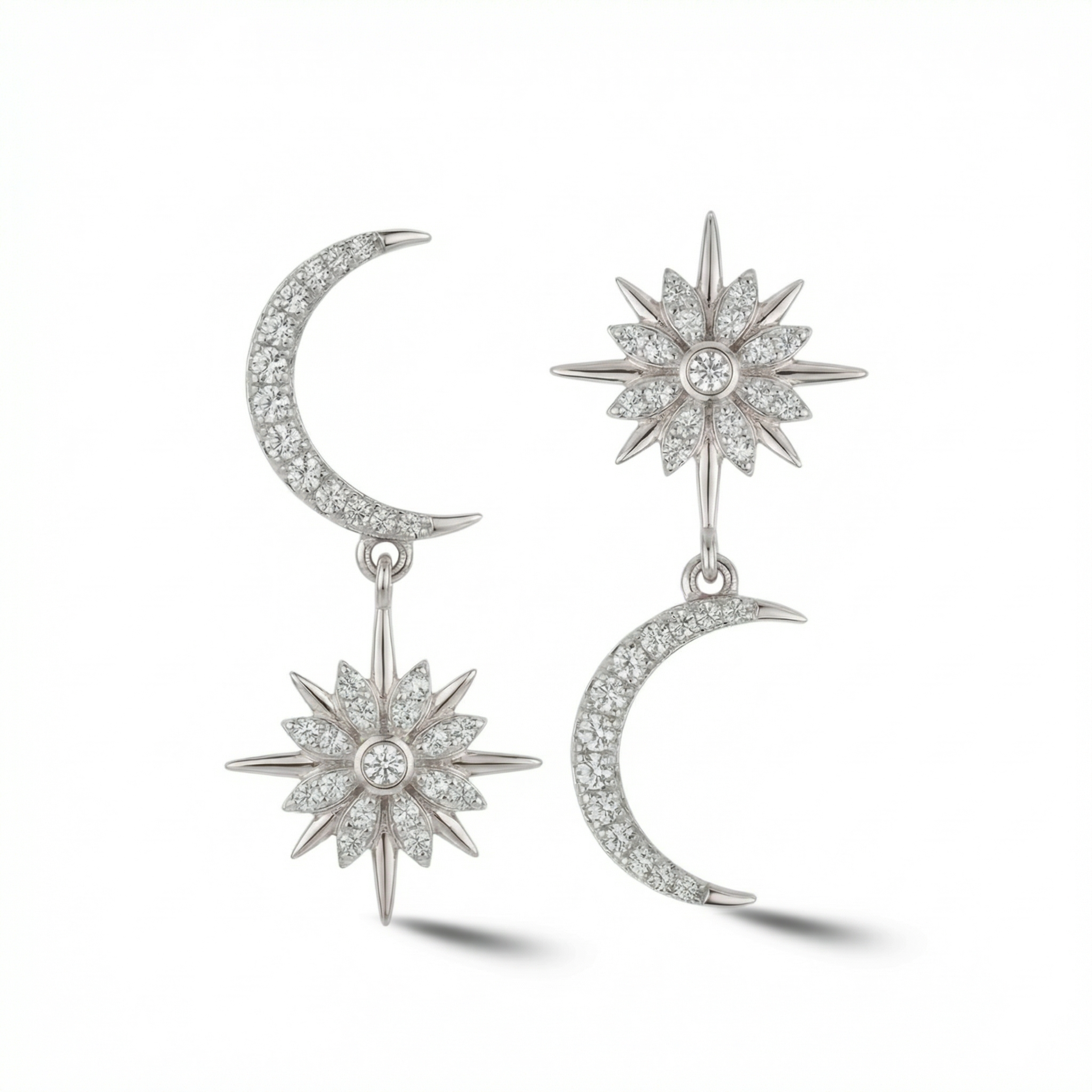 Timeless essentials StarBurst Detachable Earrings