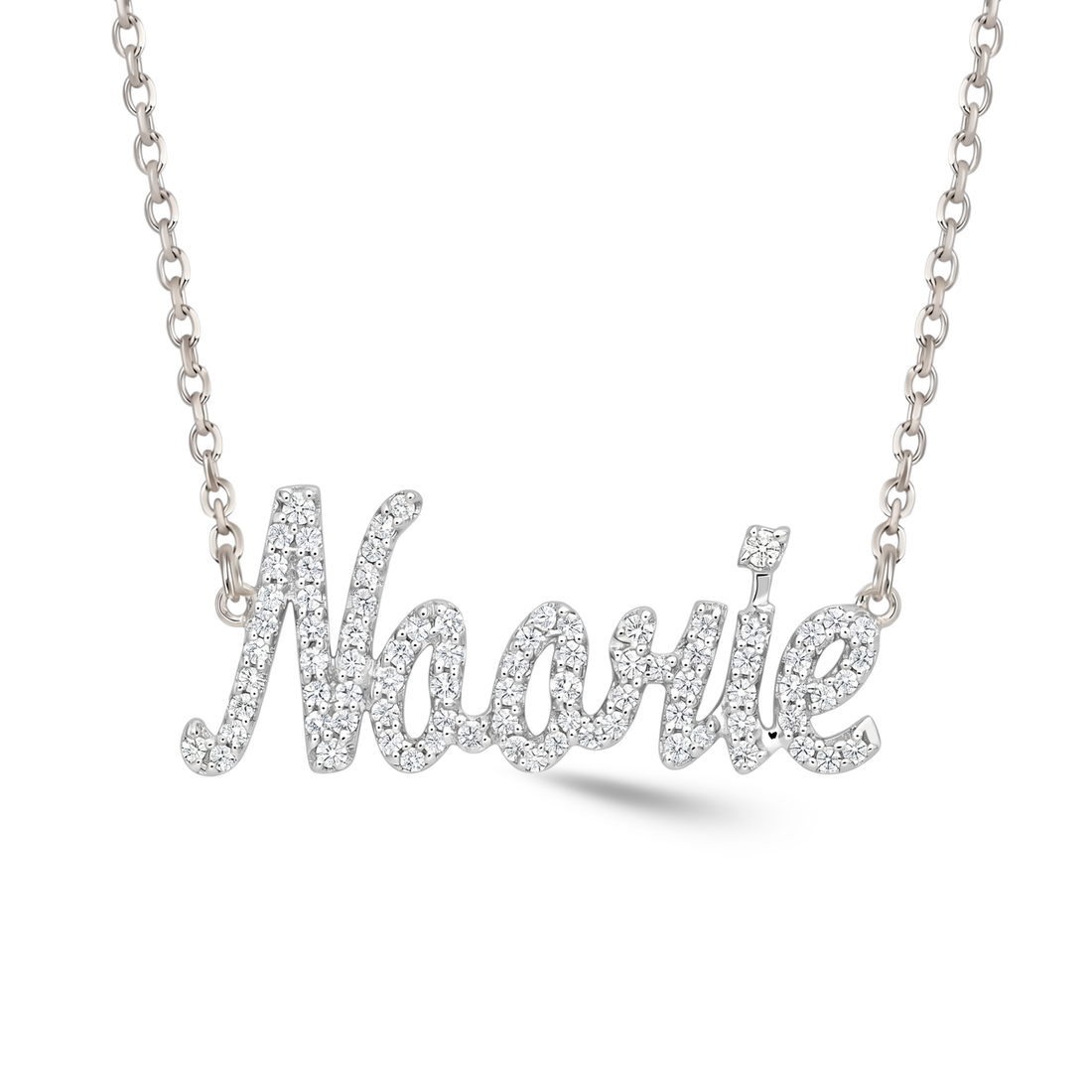 Zeeana Diamond Name Necklace