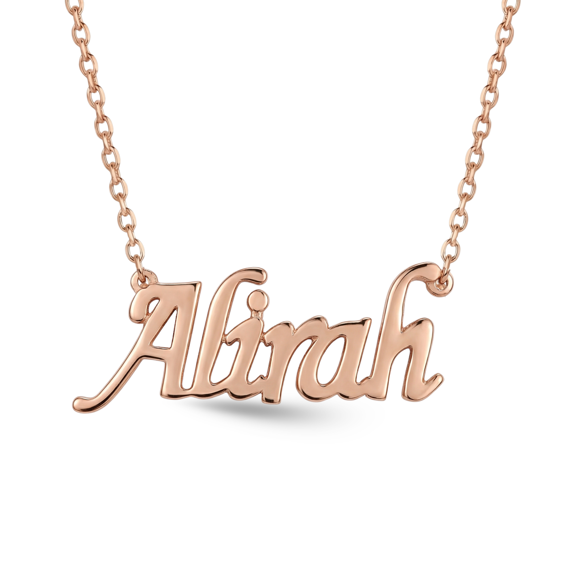 Zeeana Gold Name Necklace