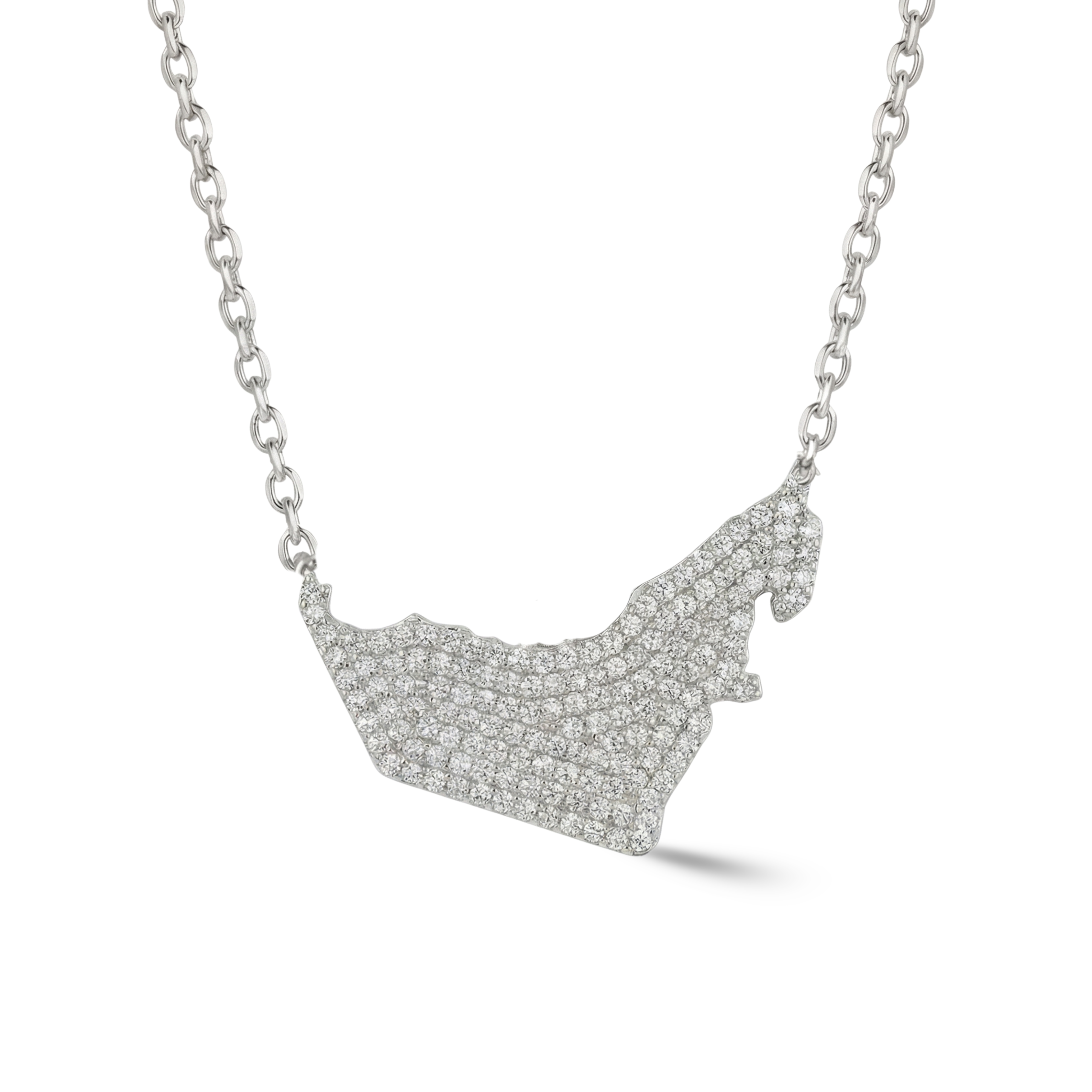 UAE Heritage Full Diamond Necklace