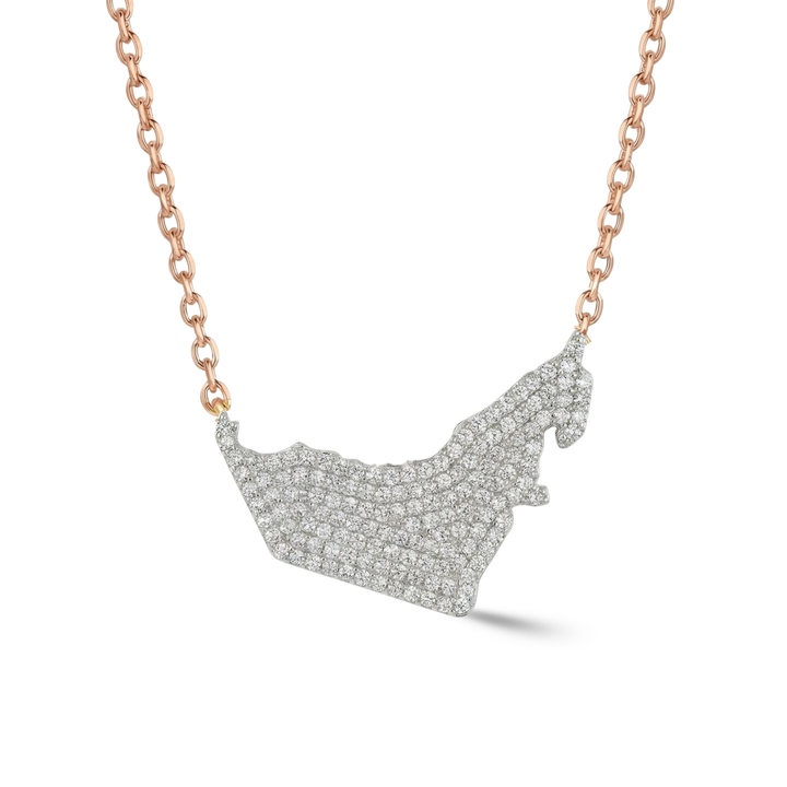 UAE Heritage Full Diamond Necklace