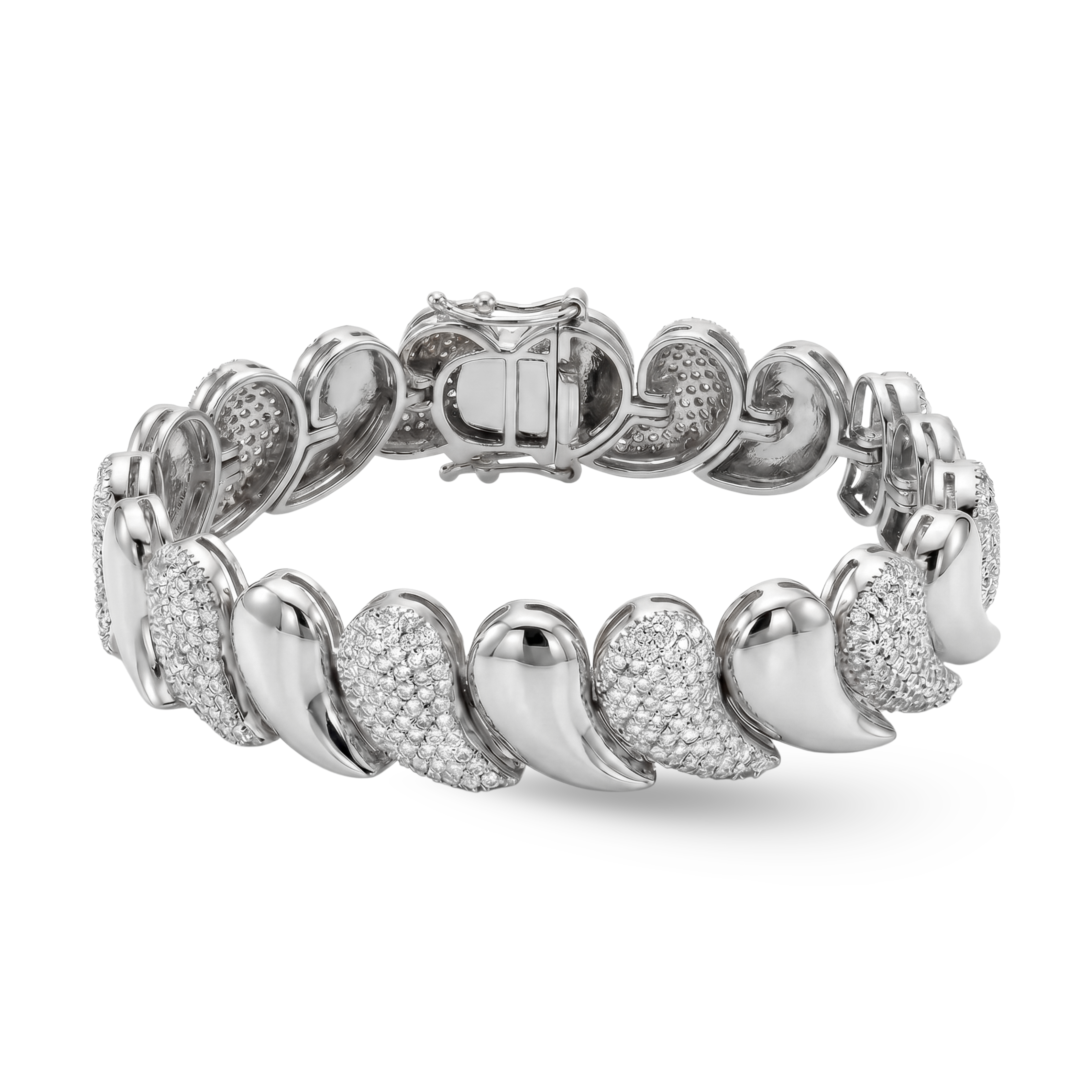 Golden Dewdrop Diamond Bracelet