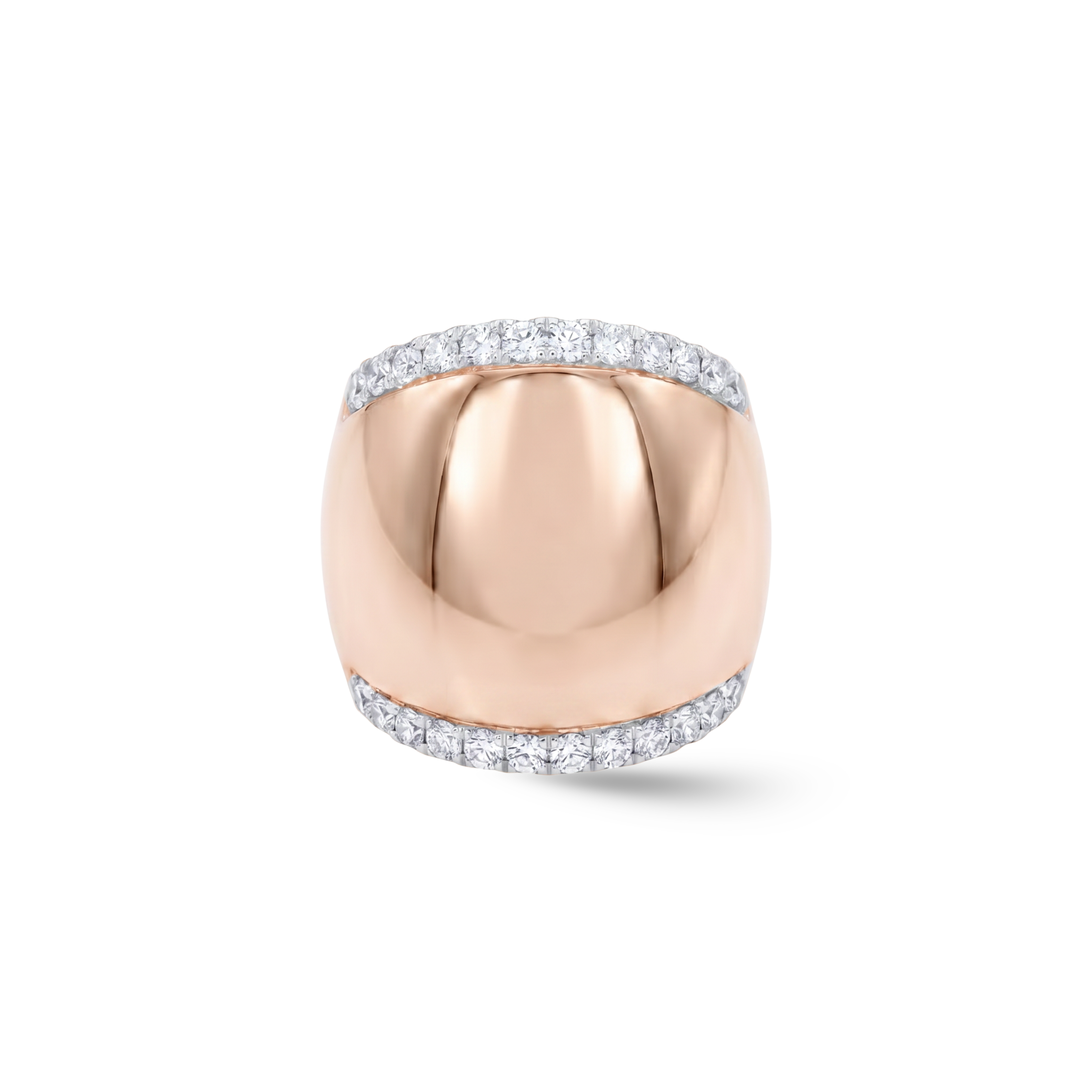 Gilded Chunky Diamond Ear Cuff