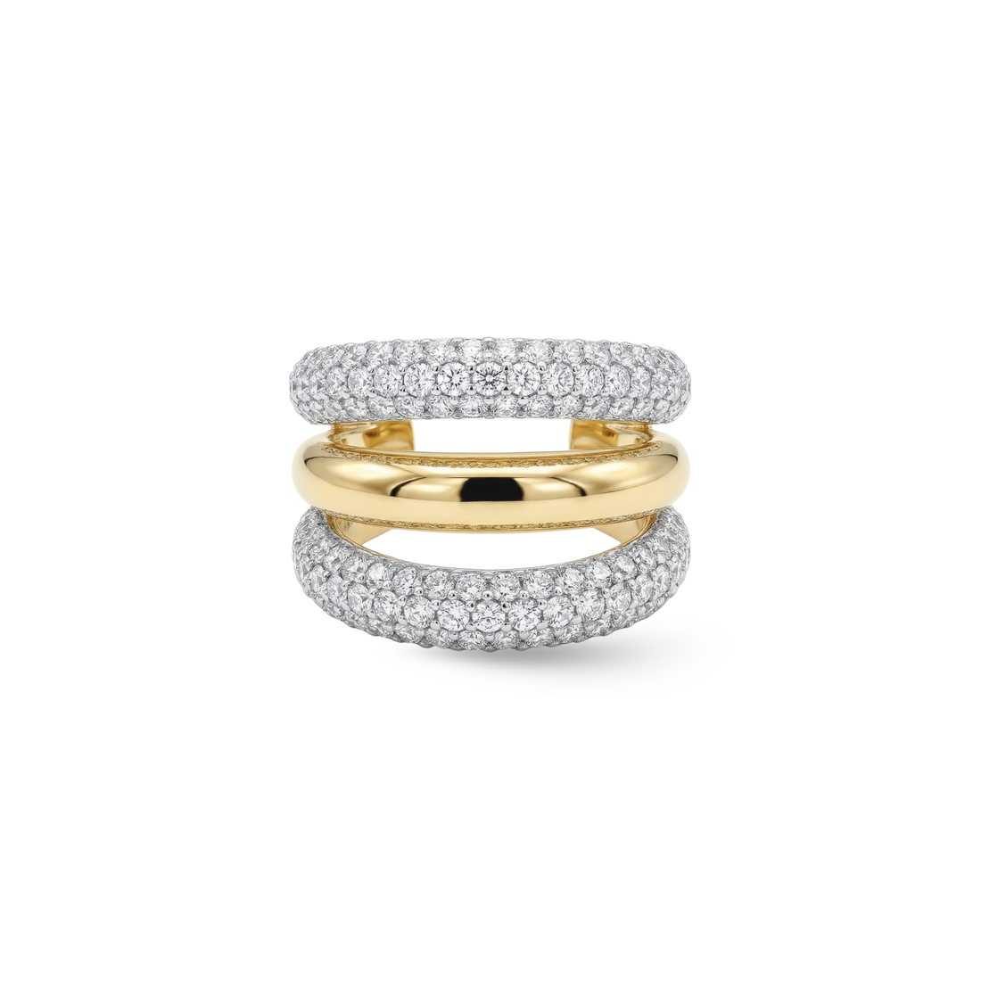 Brioche Diamond EarCuff