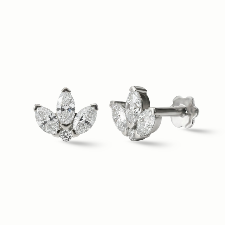 Timeless essentials Marquise Ear Studs