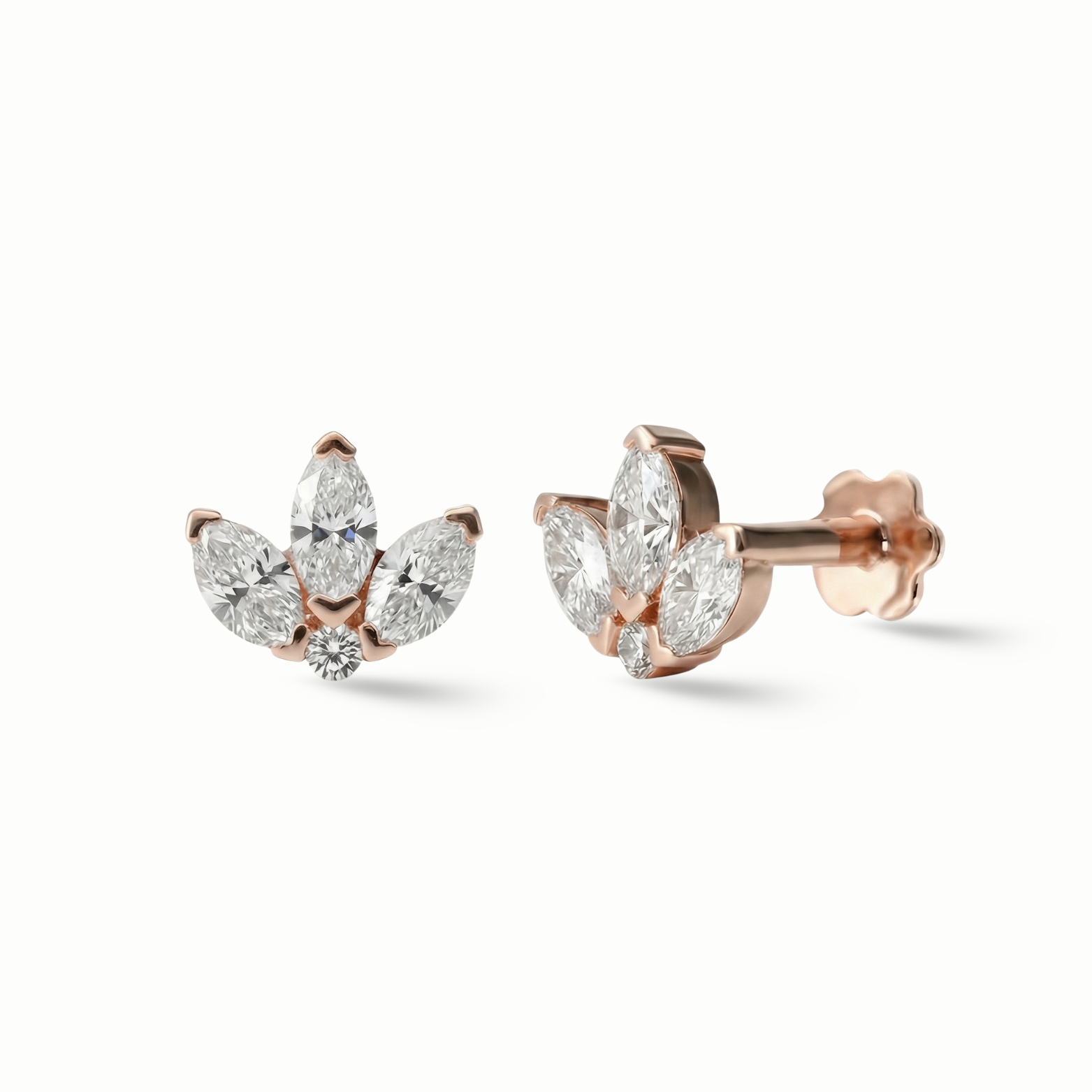 Timeless essentials Marquise Ear Studs