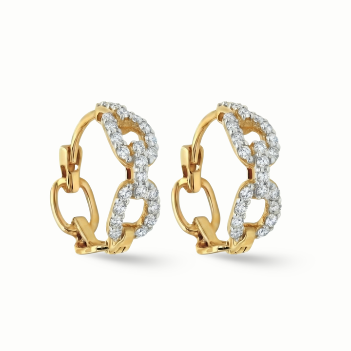 Timeless essentials Statement 3 Style Diamond Huggies
