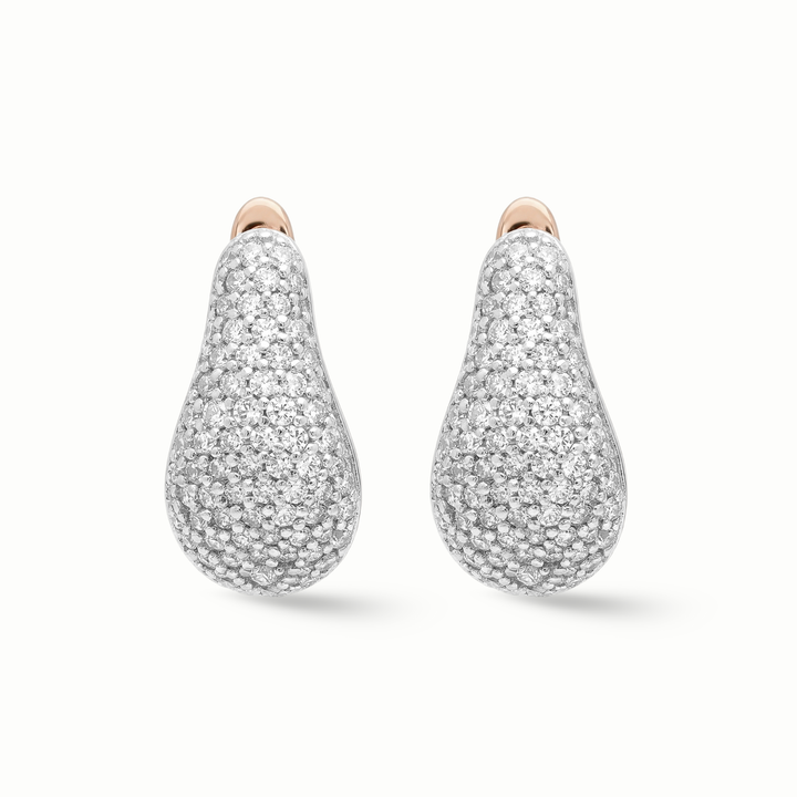 Amara Droplet Pave Huggies