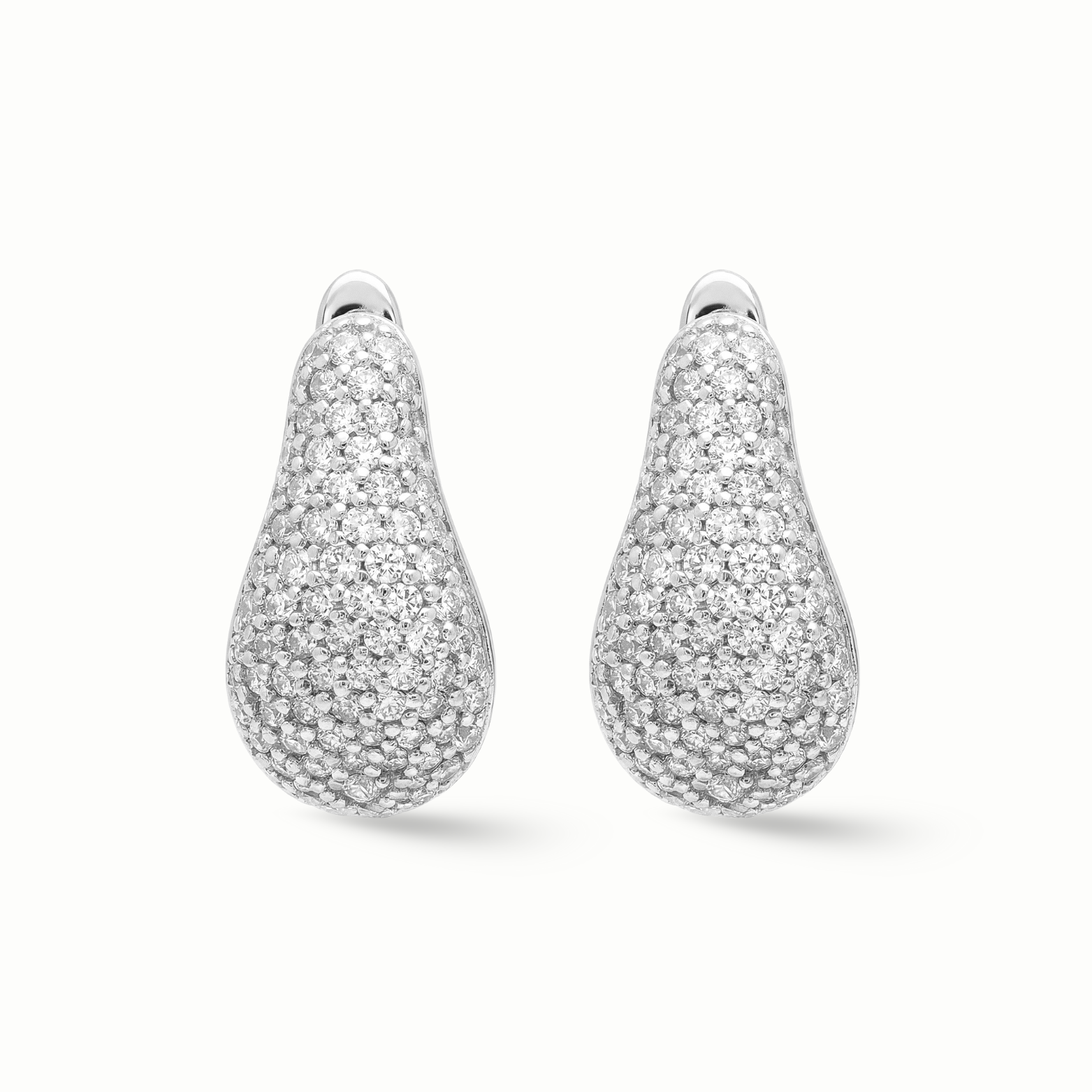 Amara Droplet Pave Huggies