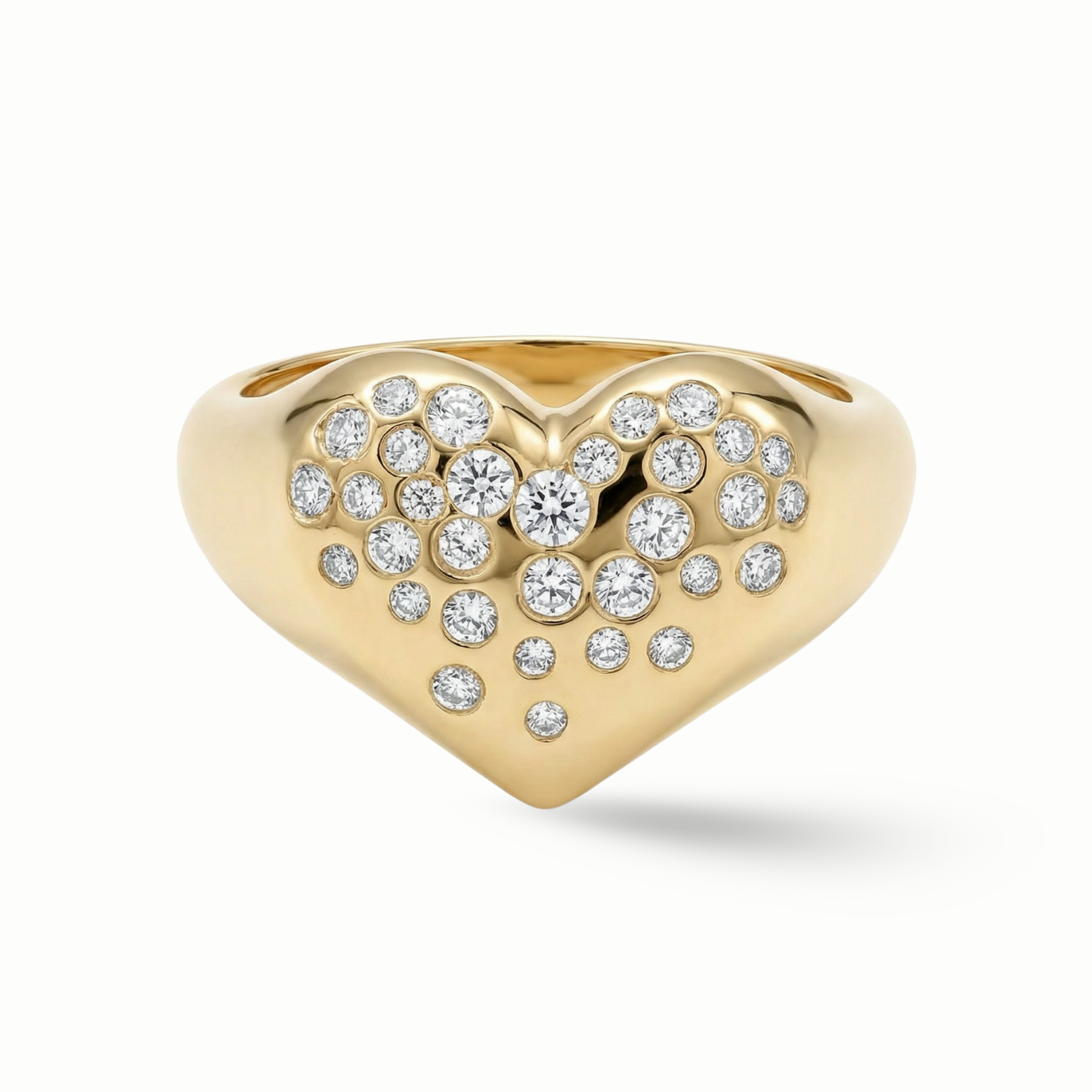 Luxury edit Dazzle Heart Ring