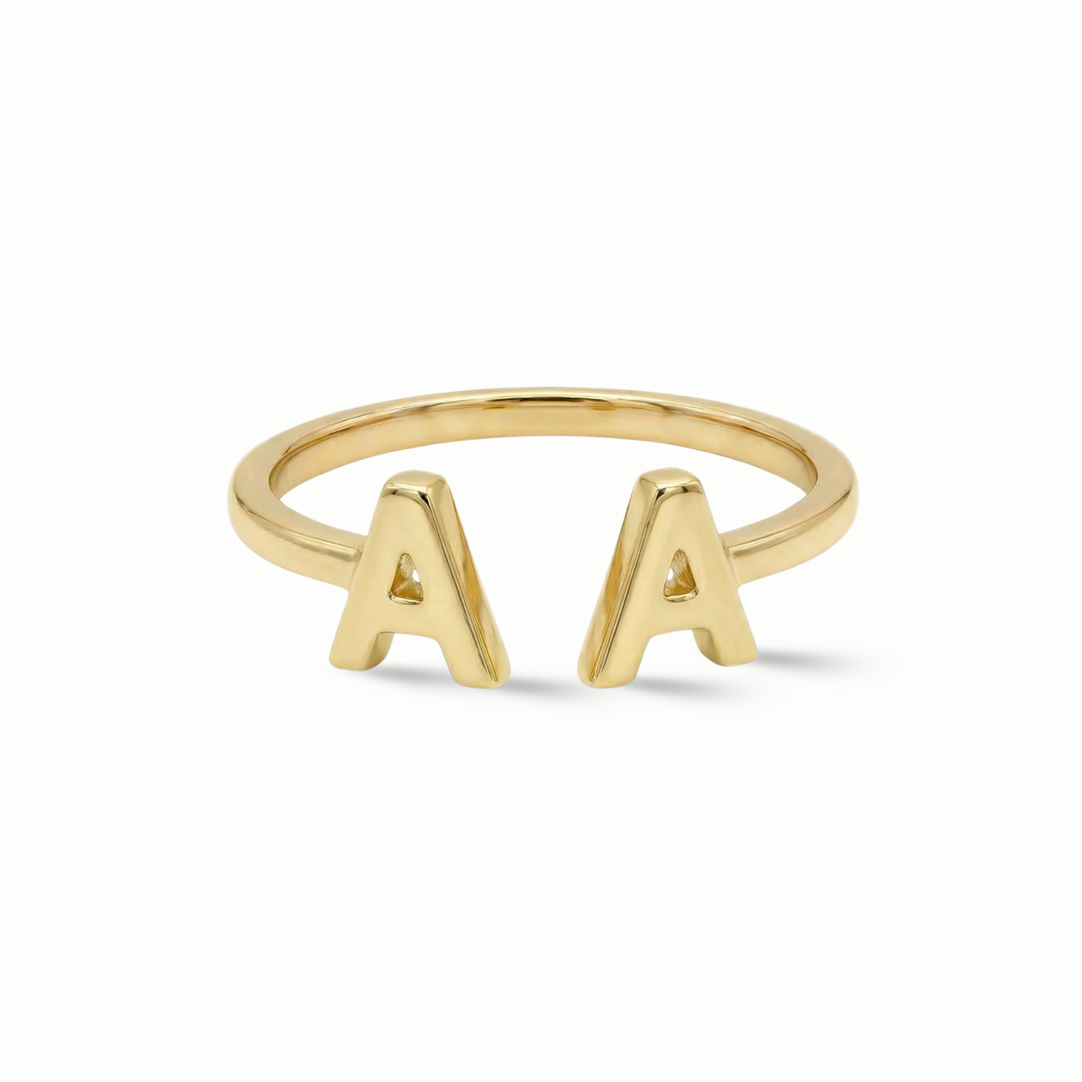 Amara Two Alphabets Ring