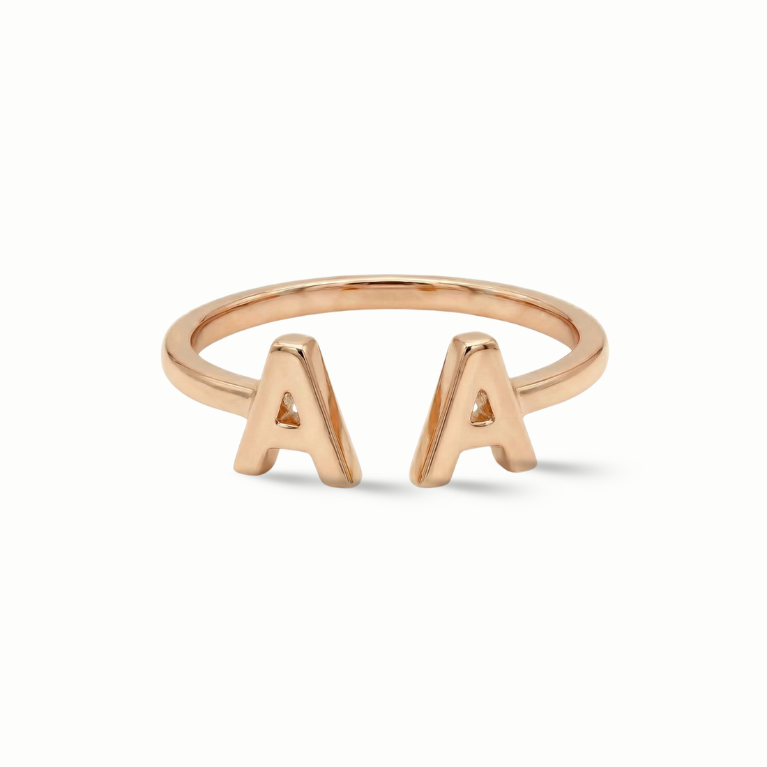 Amara Two Alphabets Ring