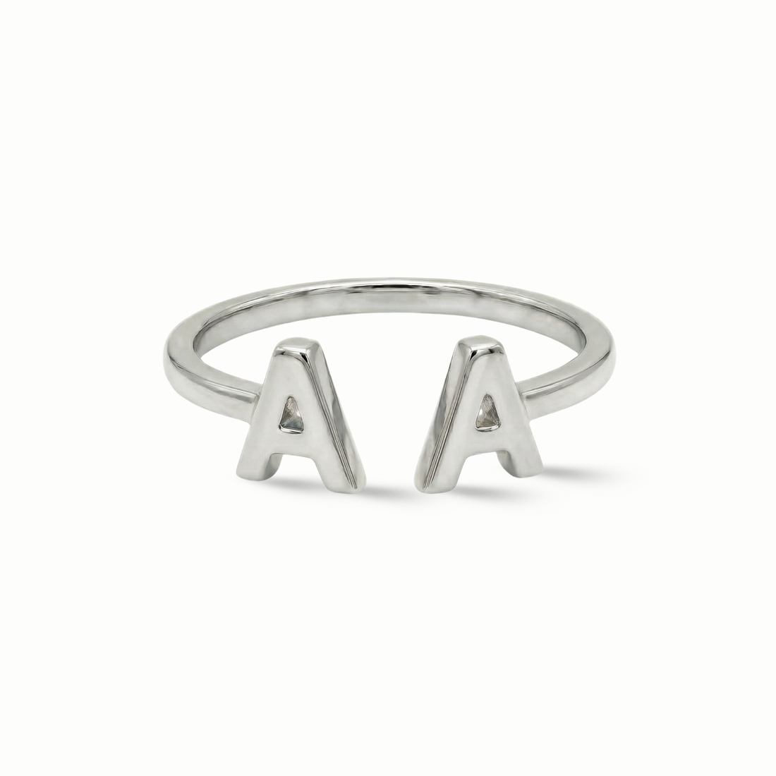 Amara Two Alphabets Ring