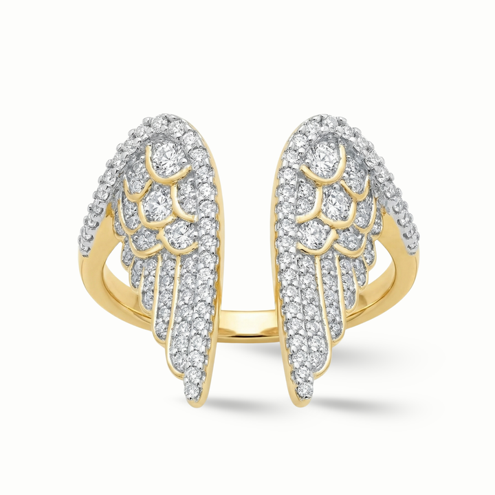 Protection Angel Wing Ring