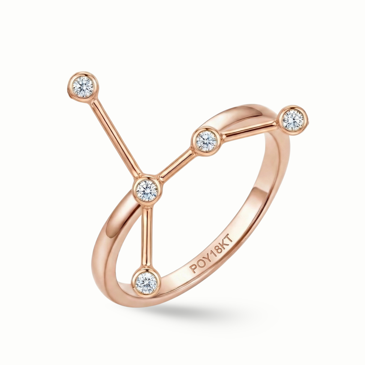 Zodiac Constellation Ring - PieceOfYou