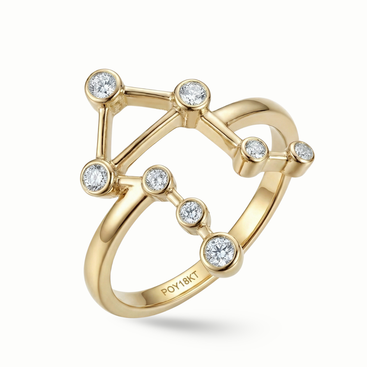 Zodiac Constellation Ring - PieceOfYou